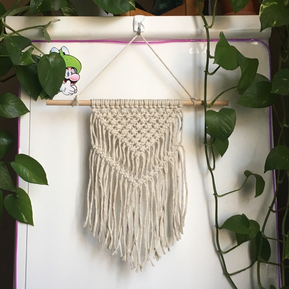 Macrame wall hanging